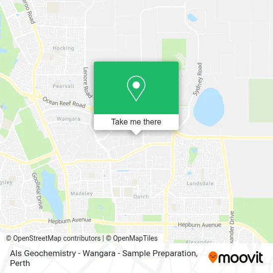 Mapa Als Geochemistry - Wangara - Sample Preparation