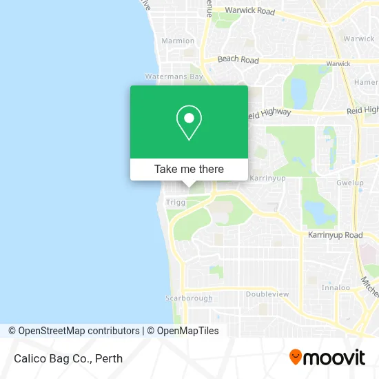 Mapa Calico Bag Co.