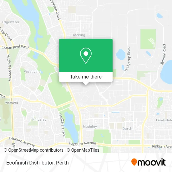Mapa Ecofinish Distributor