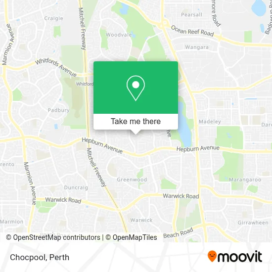 Chocpool map