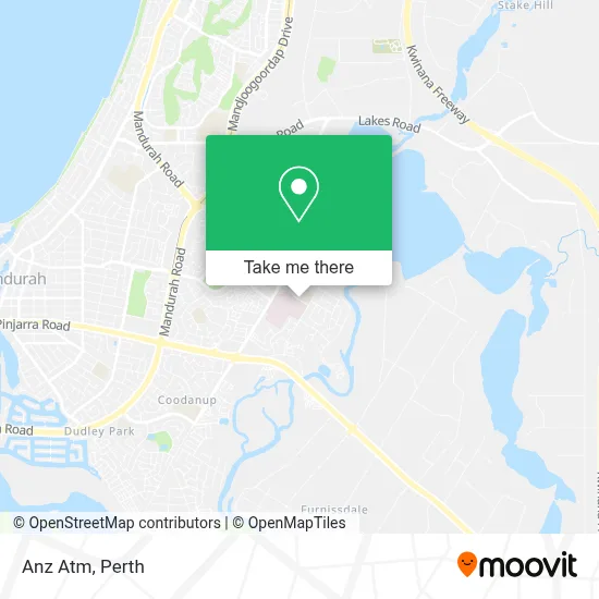 Mapa Anz Atm