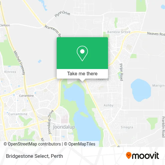 Bridgestone Select map