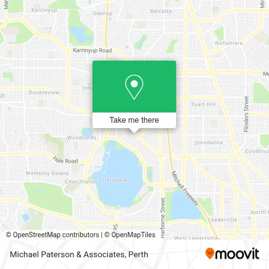Mapa Michael Paterson & Associates