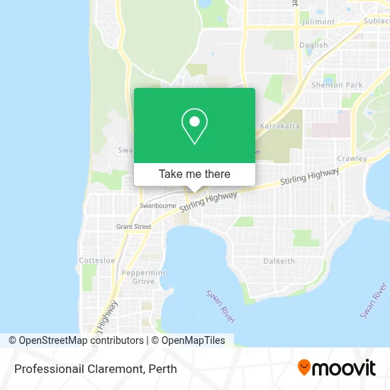 Mapa Professionail Claremont