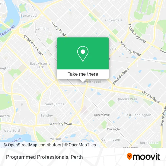 Programmed Professionals map
