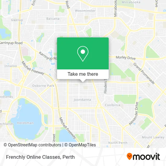 Mapa Frenchly Online Classes