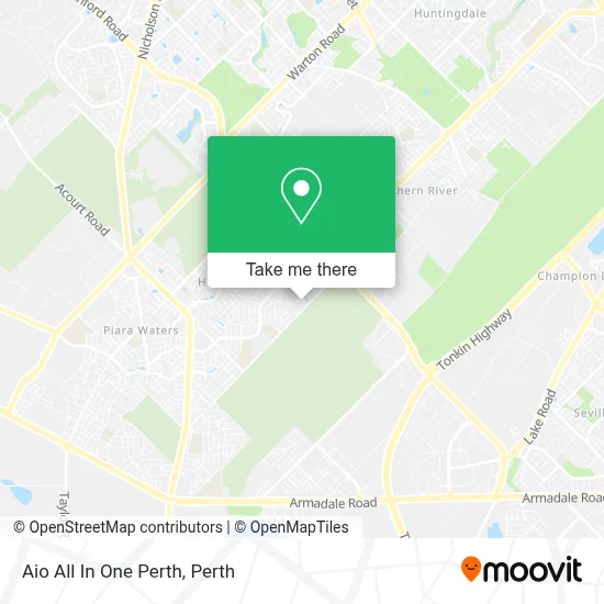 Mapa Aio All In One Perth