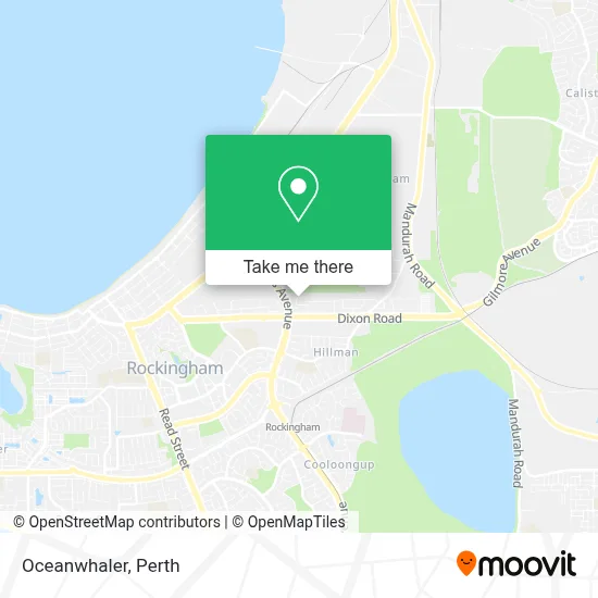 Mapa Oceanwhaler