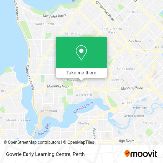 Mapa Gowrie Early Learning Centre