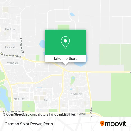 Mapa German Solar Power