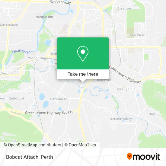 Mapa Bobcat Attach