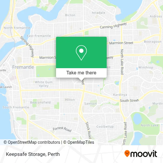 Mapa Keepsafe Storage