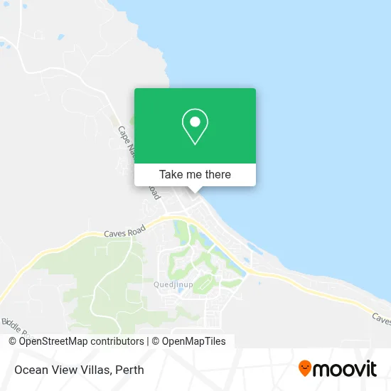 Mapa Ocean View Villas