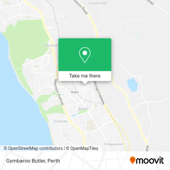 Mapa Gymbaroo Butler