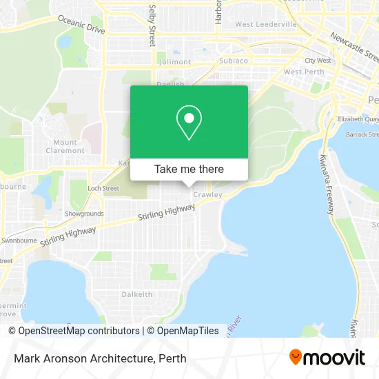 Mapa Mark Aronson Architecture