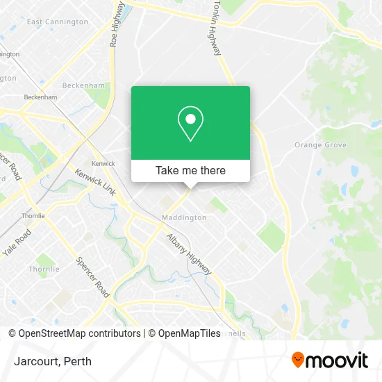 Mapa Jarcourt