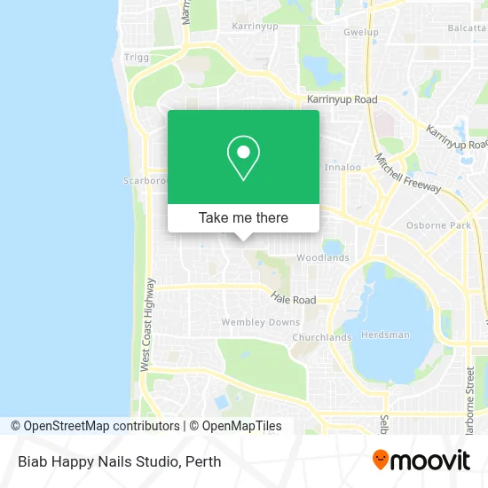 Mapa Biab Happy Nails Studio