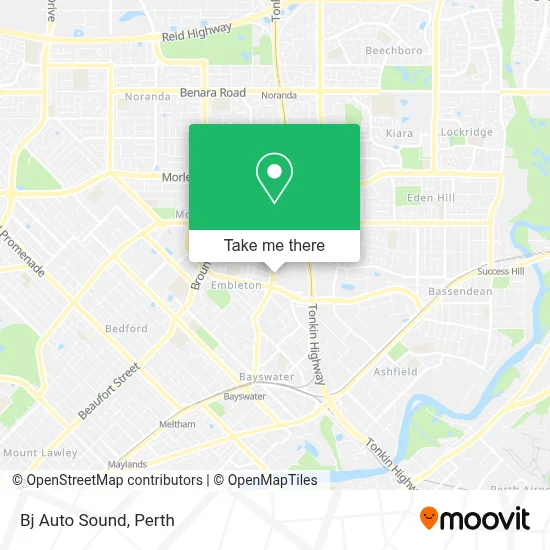 Bj Auto Sound map