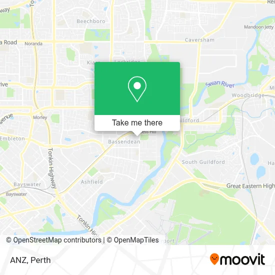 Anz map