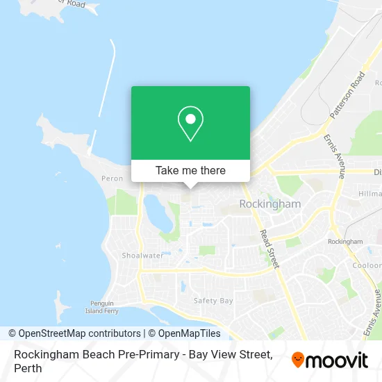 Mapa Rockingham Beach Pre-Primary - Bay View Street