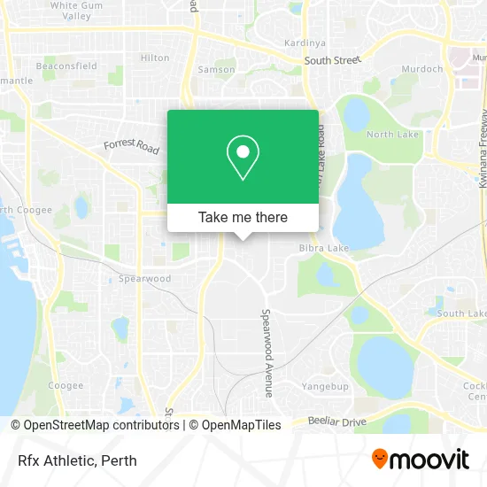 Mapa Rfx Athletic