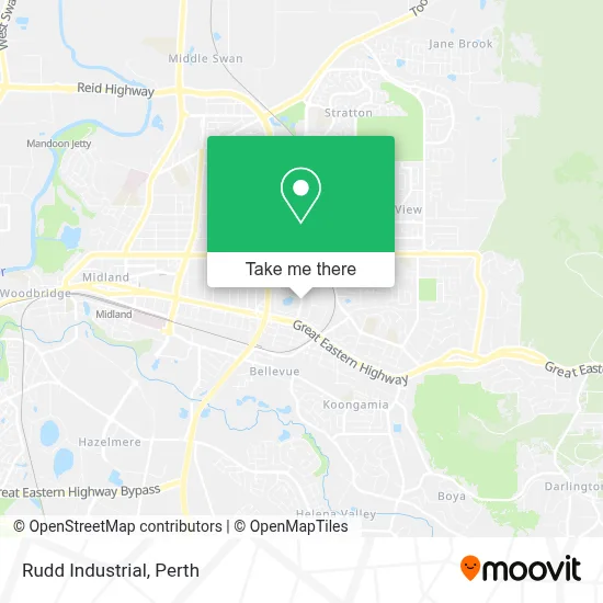 Rudd Industrial map