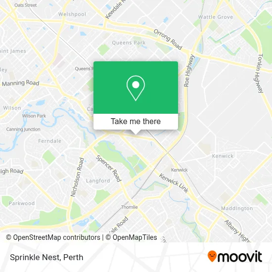 Mapa Sprinkle Nest