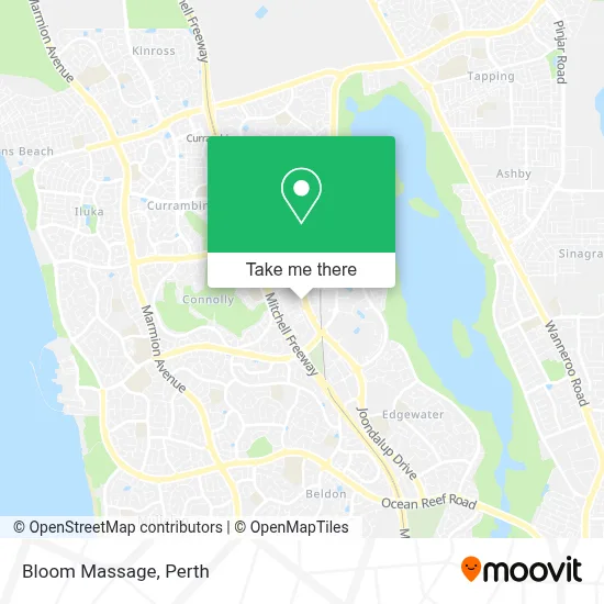 Mapa Bloom Massage