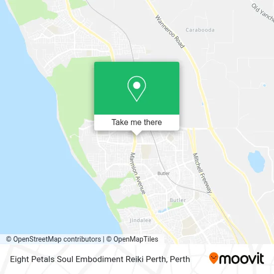 Mapa Eight Petals Soul Embodiment Reiki Perth