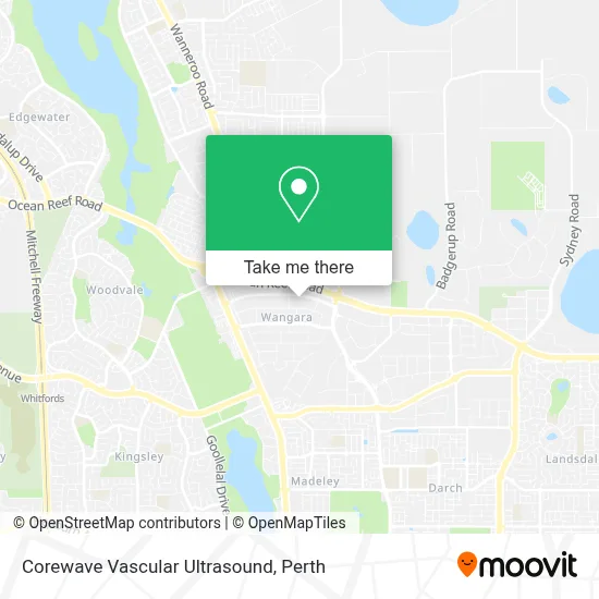 Mapa Corewave Vascular Ultrasound
