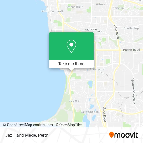 Mapa Jaz Hand Made