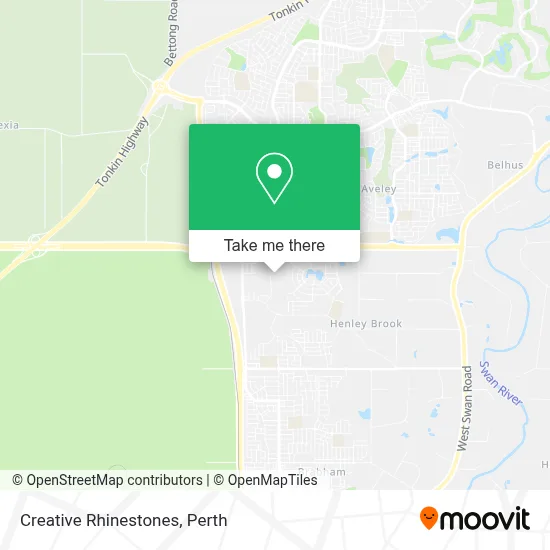 Mapa Creative Rhinestones