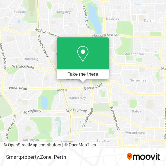 Mapa Smartproperty.Zone
