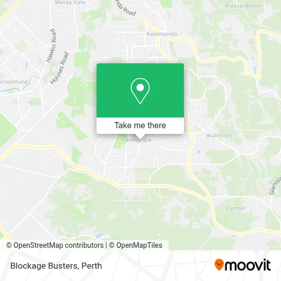 Blockage Busters map