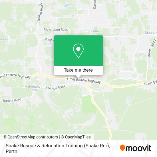 Mapa Snake Rescue & Relocation Training (Snake Rnr)