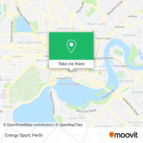 Mapa Energy Spurt