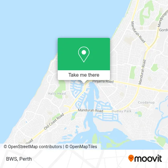 Mapa Bws