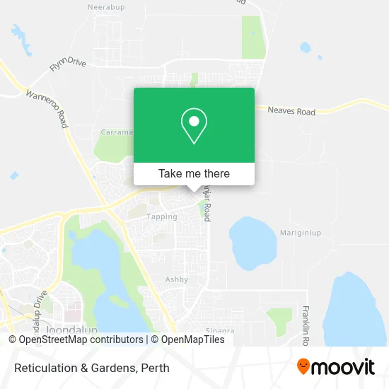 Mapa Reticulation & Gardens
