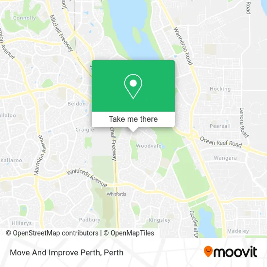 Move And Improve Perth map