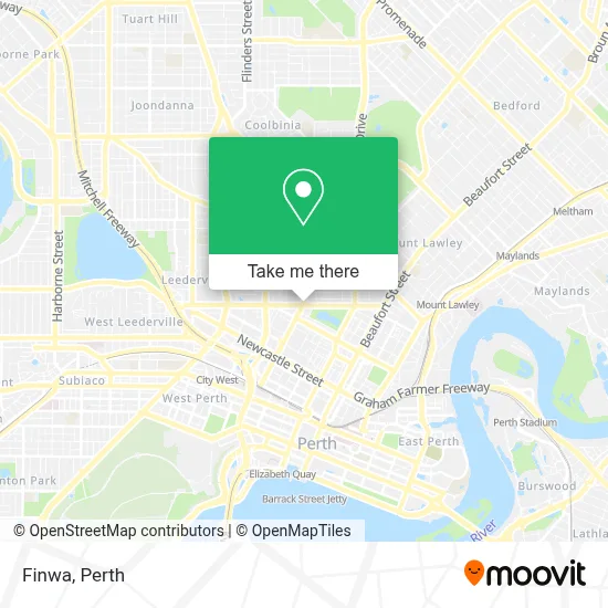 Mapa Finwa