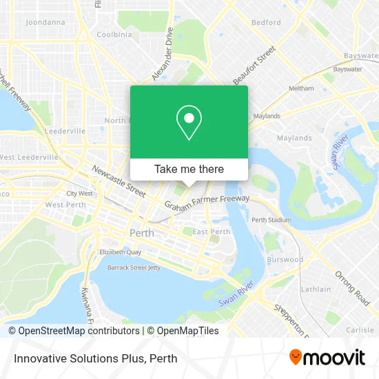 Innovative Solutions Plus map