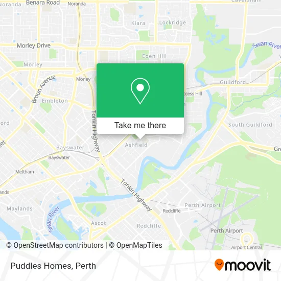 Mapa Puddles Homes