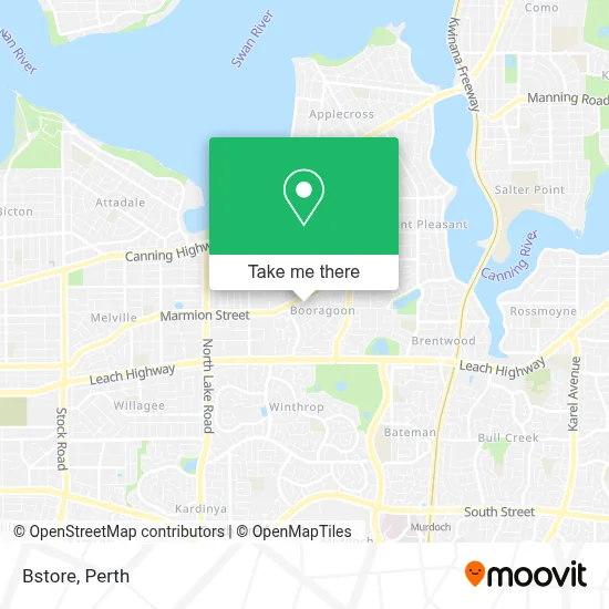 Mapa Bstore