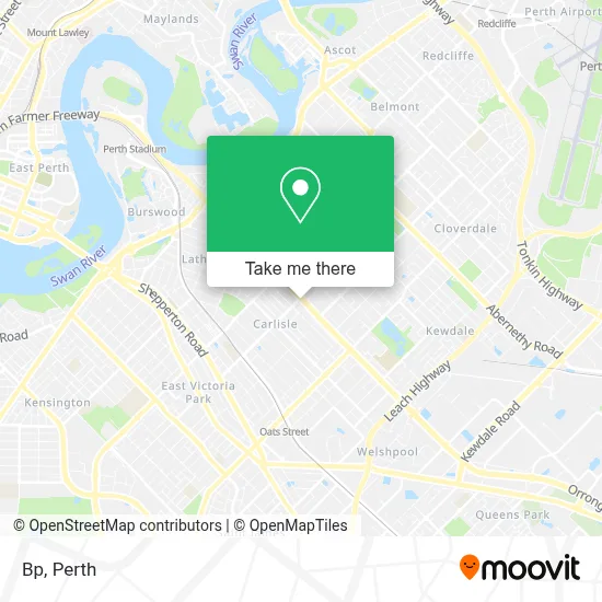 Mapa Bp
