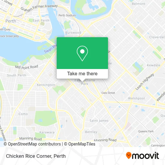 Mapa Chicken Rice Corner