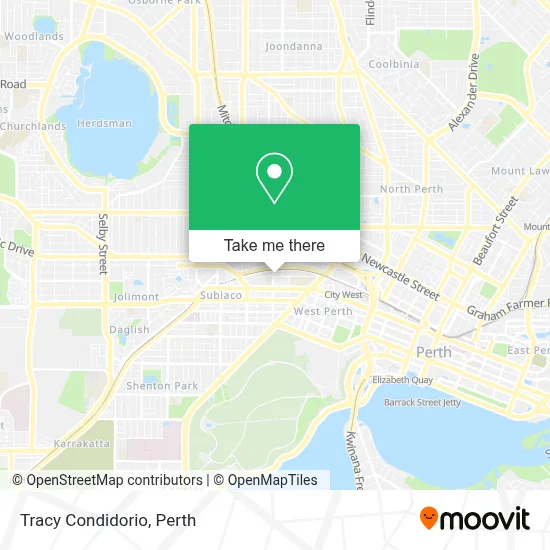 Mapa Tracy Condidorio