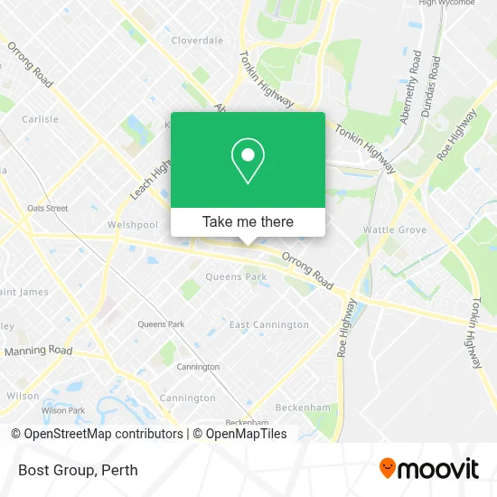 Mapa Bost Group