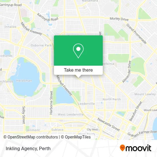 Mapa Inkling Agency