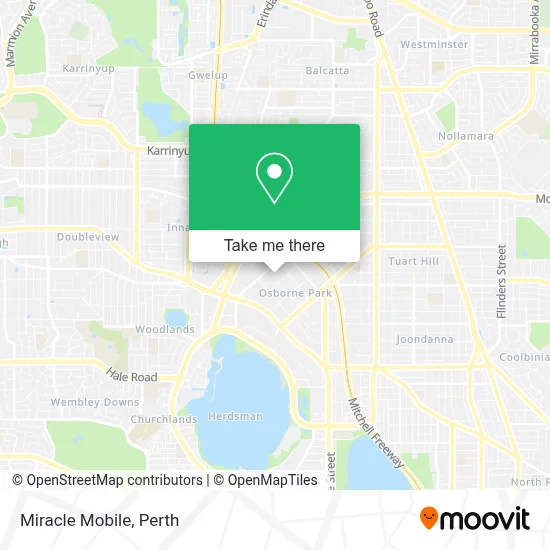 Mapa Miracle Mobile