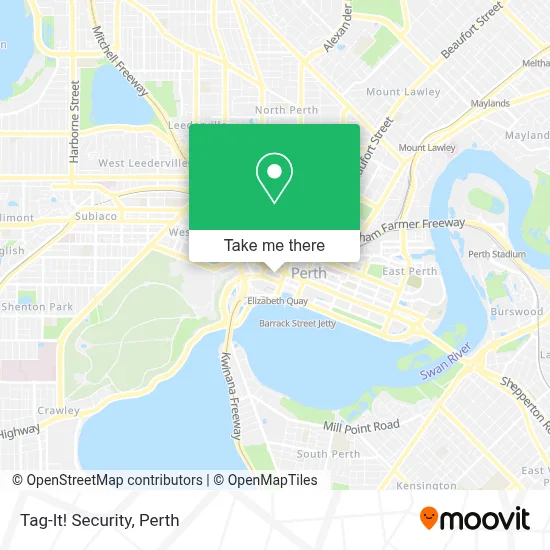 Mapa Tag-It! Security